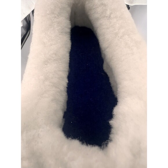 Cosyfeet Women's Mule Slippers Donna Sheepskin US 6 Extra Wide 6E Ruby No Insole - Picture 6 of 9